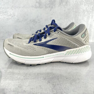 Brooks Adrenaline GTS 22 Women's 7 B Running Shoes Gray Sneakers Gym Athletic